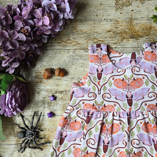 Load image into Gallery viewer, Pumpkin Moths Pinafore Dress