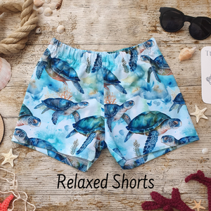 Book World Relaxed Shorts