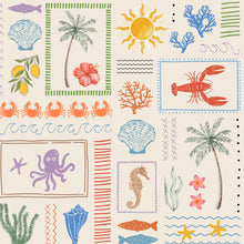 Load image into Gallery viewer, Riviera Postcard Swaddle