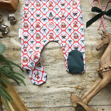 Load image into Gallery viewer, Santa&#39;s Workshop Footed Romper