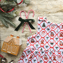 Load image into Gallery viewer, Santa&#39;s Workshop Pinafore Dress