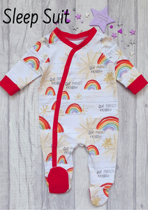 Lavender Fields Sleep Suit