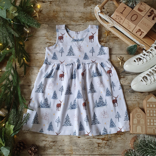 Starry Night Pinafore Dress RTP