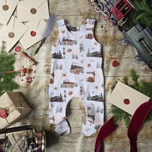 Load image into Gallery viewer, The Christmas Express Footed Romper