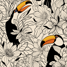 Load image into Gallery viewer, Toucan Paradise Popper Romper