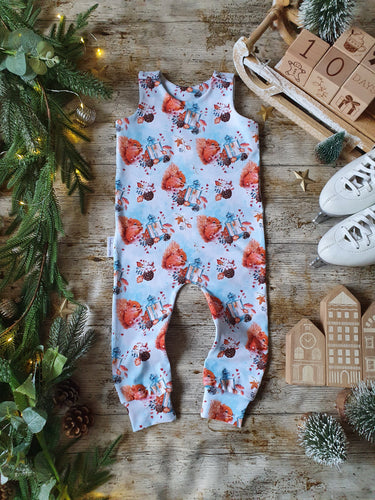 Winter Squirrels Full Length Romper RTP