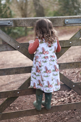 Fox & Fern Pinafore Dress
