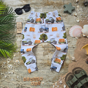 Tractor Trip Elastic Harem Pants RTP