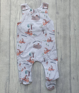 Carrot Ride Footed Romper RTP