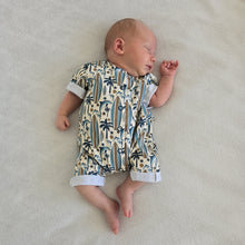 Load image into Gallery viewer, Dolphin Surf Popper Romper