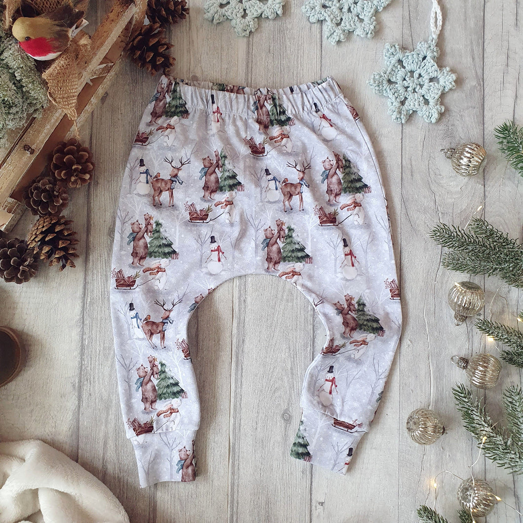 Winter Wonderland Elastic Harem Pants RTP