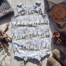 Load image into Gallery viewer, Misty Mountain Bummie Romper - Bloomer Romper - Stag - Unisex Baby Romper 