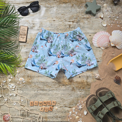 Around the World Relaxed Shorts RTP