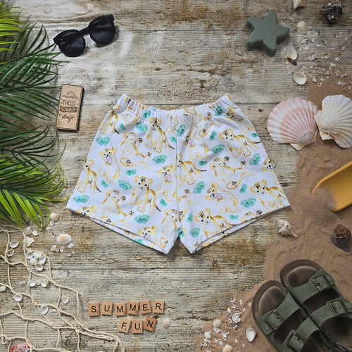 Bailey the Lion Cub Relaxed Shorts RTP