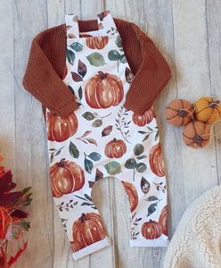 Pumpkin Galore Dungarees