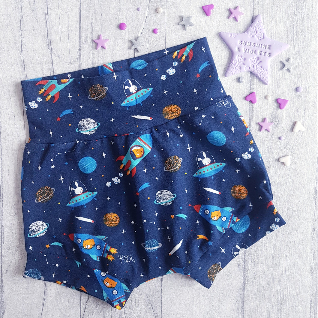 Rocket Shorts - Sunshine & Violets