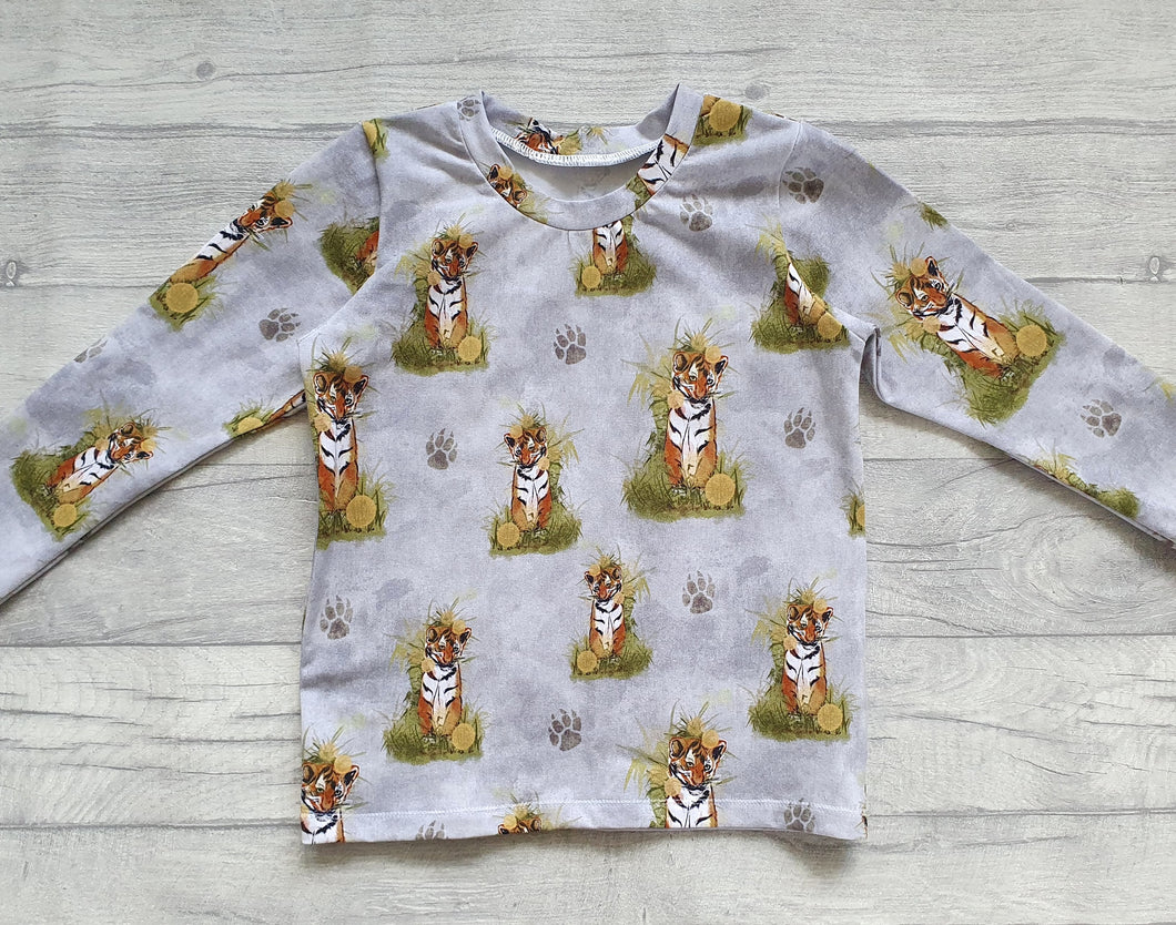 Tiger Cub - Grey Tee RTP