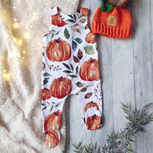 Load image into Gallery viewer, Pumpkin Galore Footed Romper