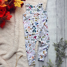 Load image into Gallery viewer, Hedgerow Full Length Romper - Foliage - Unisex Baby Romper - Gender Neutral Toddler Dungarees