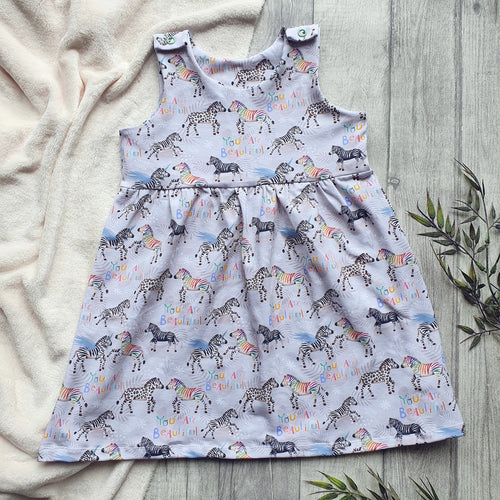 You are Beautiful - Pinafore Dresses - Zebrcorn - Cheatbra - Kids Wear