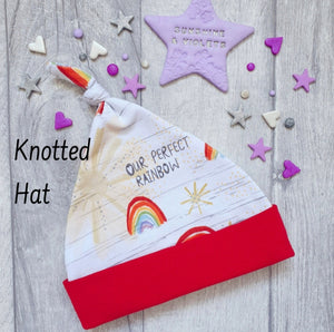 Traditional Christmas Knotted Hat