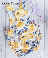 Load image into Gallery viewer, Ray of Sunshine Summer Romper